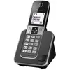 Image de Panasonic KX-TGD310FRG Téléphone sans Fil Noir Écran LCD Répondeur Intégré Mains Libres Identification de lAppelant