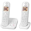 Image de Téléphone fixe sans fil Duo - KX-TGC422FRW - Blanc PANASONIC