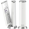 Image de Panasonic Kx-tgk212sp Téléphone Dect Identification De L'appelant Argent, Blanc
