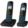 Image de Téléphone sans fil - PANASONIC - KXTGH722FRB - Blocage appels - Répondeur - Écran LCD