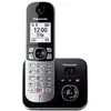 Image de Téléphone Sans Fil Panasonic Dect Solo Kx-tg6861frb Noir Argent Combiné 1