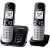 Image de Panasonic Kx-tg6862jtb Téléphone Téléphone Dect Identification De L'appelant Noir, Argent