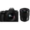 Image de Panasonic DC-S5 IIX boîtier + S 20-60mm f3,5-5,6 + S 50mm f1,8 300,00   Cashback - Offre promotionnelle sur l'ensemble microphone Panasonic Lumix