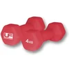 Image de Haltère hexagonal recouverts de néoprène UFE (x2) Rouge 2x4 kg UFW035
