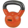 Image de Urban Fitness kettlebell 12 kg acier/vinyle noir/orange