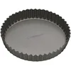Image de Masterclass Moule À Tarte Cannelé Antiadhésif Sans Apfo En Acier Au Carbone 1 Mm D'épaisseur, Gris, 23 Cm (9')