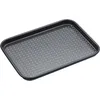 Image de Kitchencraft Masterclass - Plateau De Cuisson Antiadhésif, Acier Au Carbone Galvanisé, Gris, 24 X 18 Cm