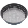 Image de Kitchencraft Masterclass - Moule À Tarte Antiadhésif, Acier Au Carbone Galvanisé, Gamme Crusty Bake, Gris, 23 Cm