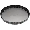 Image de Masterclass Moule À Tarte Cannelé Antiadhésif Sans Apfo En Acier Au Carbone 1 Mm D'épaisseur, Gris, 28 Cm (11')