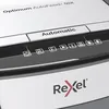 Image de Destructeur de documents - Rexel - Optimum Auto+ 50X - Coupe croisée - 50 feuilles - 20L