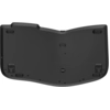 Image de Kensington Pro Fit Ergo Kb675 Eq Tkl Clavier Maison/bureau Usb + Rf Wireless + Bluetooth Qwertz Allemand Noir