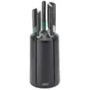 Image de Joseph Joseph Elevate Green Set De 5 Couteaux Avec Support, Acier Inox, Design Ergonomique