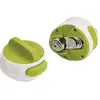 Image de Ouvre-boîte compact Can-Do Joseph Joseph, design ergonomique, vert