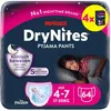 Image de DryNites Couche de Nuit pour Fille 4-7 Ans 17-30 kg (4x16)