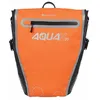 Image de Oxford OL943   Panier / sacoche vélo 20L orange fixation QR détails réfléchissants 360°