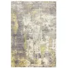Image de NOVATREND Tapis de salon moderne fait main BYGAT 120x170 cm Or