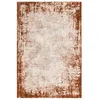 Image de NOVATREND - Tapis de salon moderne ZUKA - Orange - 160x230 cm