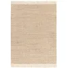 Image de NOVATREND - Tapis de salon en jute et coton VIGA - Beige - 160x230 cm