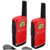Image de Talkies Walkies Motorola Rouge T42 - Portée 4 km - 16 canaux - Affichage LCD