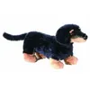 Image de Peluche - AURORA - Vienna Dachshund - Noir - 20 cm - Ultra douce