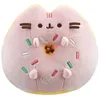 Image de Peluche - Pusheen - Donut - 16 cm - Rose - Licence officielle