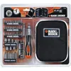 Image de Coffret tournevis à cliquet BLACK+DECKER A7104-XJ 56 pièces