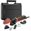 Image de Outil oscillatoire multifonction filaire - BLACK+DECKER - MT300KA-QS - 300W - découpe ponçage grattage - 11 accessoires