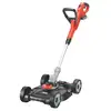 Image de Coupe-bordures 3 en 1 sans fil + batterie 2ah + chargeur - black&decker - stc1820cm-qw - 18v - 28cm - dresse-bordures + tonte STC1820CM