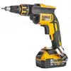 Image de DEWALT Visseuse Plaques de Plâtre Brushless 18V XR 5Ah Li-Ion Sans Fil avec 2 Batteries et Chargeur en Coffret TSTAK DCF620P2K-QW