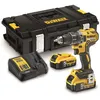 Image de Perceuse visseuse 18V XR + 2 batteries 5Ah + chargeur + coffret TSTAK - DEWALT - DCD791P2-QW