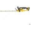Image de Taille-haie sans fil DeWALT DCM563P1 - 55cm/19mm - 18V 5Ah - Poignée caoutchoutée