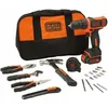 Image de Black & Decker BDCDD12HTSA Perceuse-visseuse sans fil 10.8V Sac et Accessoires