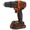 Image de Perceuse-visseuse à percussion sans fil BlackDecker BDCHD18K - 18V Li-ion 1 5 Ah - Chargeur et coffre inclus