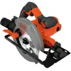 Image de Scie circulaire filaire - BLACK+DECKER - CS1550-QS - 1500W - profondeur de coupe 66mm