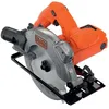 Image de Scie circulaire filaire - BLACK+DECKER - CS1250LA-QS - 1250W - profondeur de coupe 66mm - 2 Lames incluses