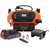 Image de Gonfleur compresseur filaire ou sans fil - BLACK+DECKER - BDCINF18N-QS - 18V - 11 BARS/ 160 PSI - sans batterie