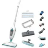 Image de BLACK+DECKER FSMH13E10-QW - Balai Vapeur Avec Nettoyeur à Main 1300W - 10 Accessoires fournis - Câble 4.8M