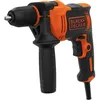 Image de Perceuse à percussion filaire 550W BLACK+DECKER (Livrée avec 2 forêts) - BEH550-QS