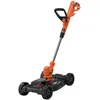 Image de Coupe-bordures 3 En 1 Électrique Filaire - Black&decker - Besta530cm-qs - 550w - 30cm - Dresse-bordures + Tonte