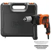Image de Perceuse à percussion - BLACK & DECKER - BEH850K - Electrique - 2 vitesses - 850W