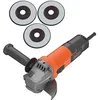 Image de Black & Decker BEG110A3 Meuleuse dangle 115mm 750W