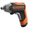 Image de Black+decker bcf611ck-qw visseuse sans fil 3.6v 180 rpm 5.5 nm kit led avec coffret BCF611CK-QW