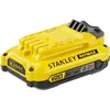 Image de Batterie 18V 2 Ah - Stanley Fatmax - Compatible avec la gamme STANLEY FATMAX V20 - SFMCB202-XJ