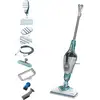 Image de Black+decker - nettoyeur balai vapeur 1600w bleu bhsm166dsmqs - steamitt BHSM166DSMQS