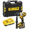 Image de Perceuse visseuse à percussion xrp 18v + 1 batterie xr flexvolt 3 9ah + chargeur + coffret tstak dewalt dcd999x1 qw 780897