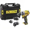 Image de Perceuse-visseuse multi-têtes 12v dewalt dcd703nt-xj avec coffret DCD703NT-XJ