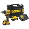 Image de Perceuse-visseuse à percussion XR 18V - DEWALT - avec 2 batteries 5Ah - chargeur - TSTAK - DCD805P2T-QW