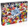 Image de Puzzle World Football Stars 1000 Pièces Carton Brillant Coloris Unique 665 X 500 Mm Winning Moves