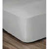 Image de Drap Housse 100% Coton 90x190x30 Cm Gris Clair