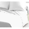 Image de Drap Plat - LOVELY HOME -100% coton - 180 x 290 cm - Blanc
